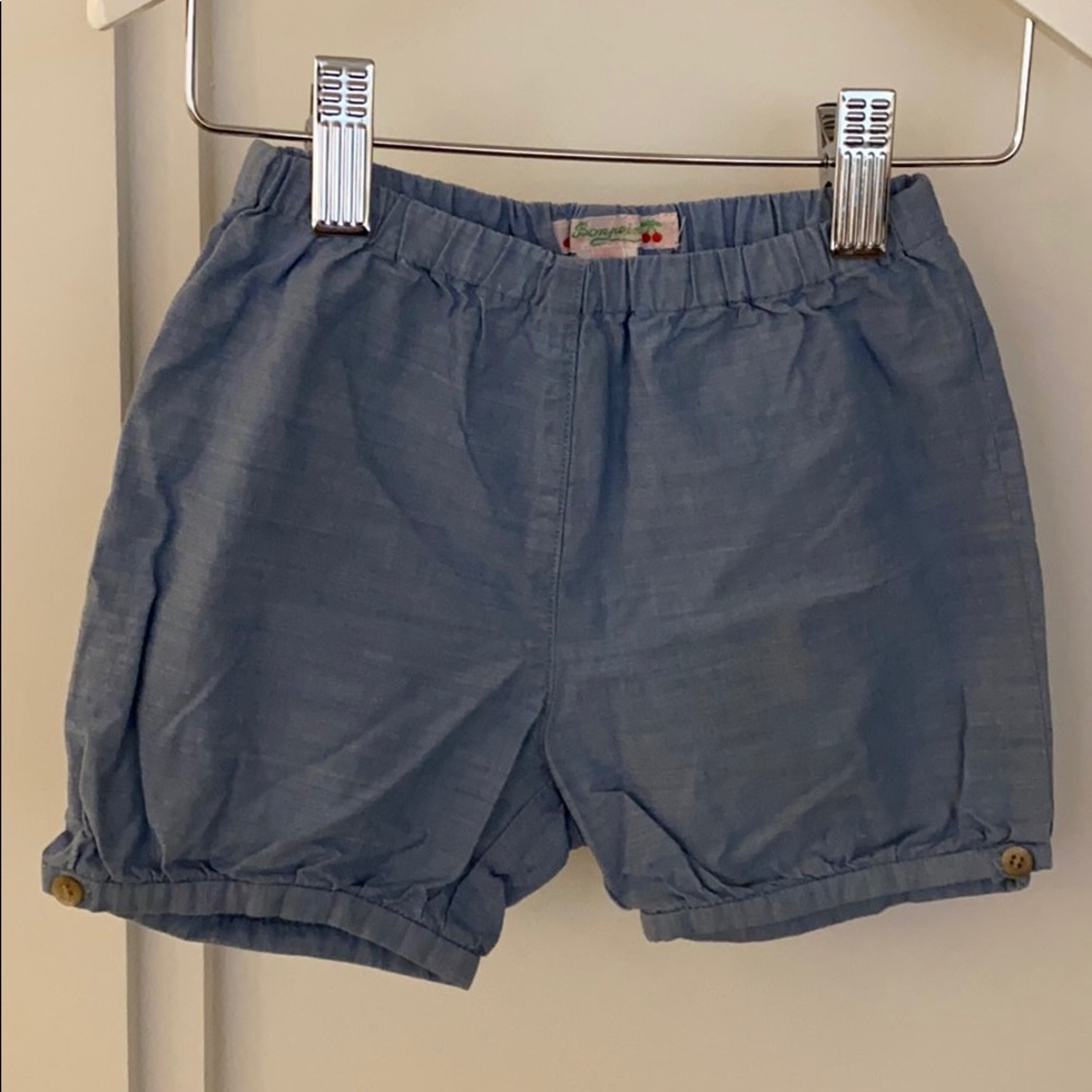 BONPOINT infant shorts with button detail 18M